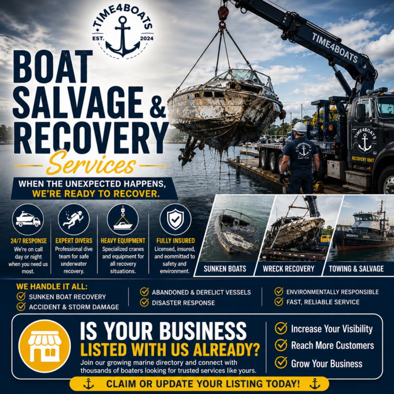 Boat Salvage & Recovery Services