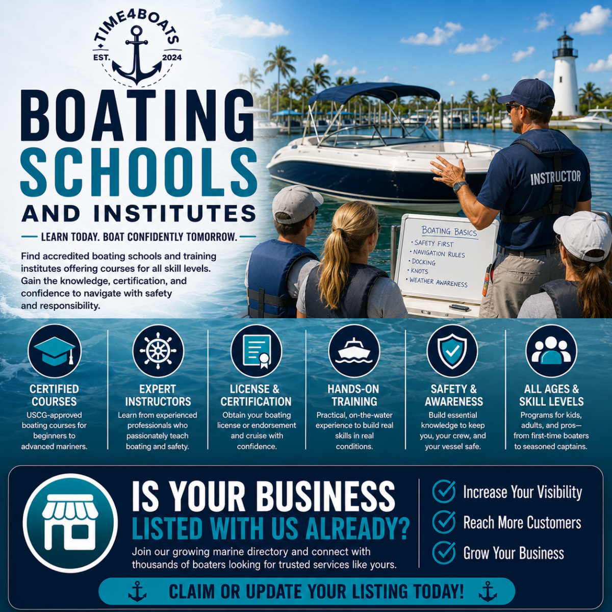Boating Schools and Institutes