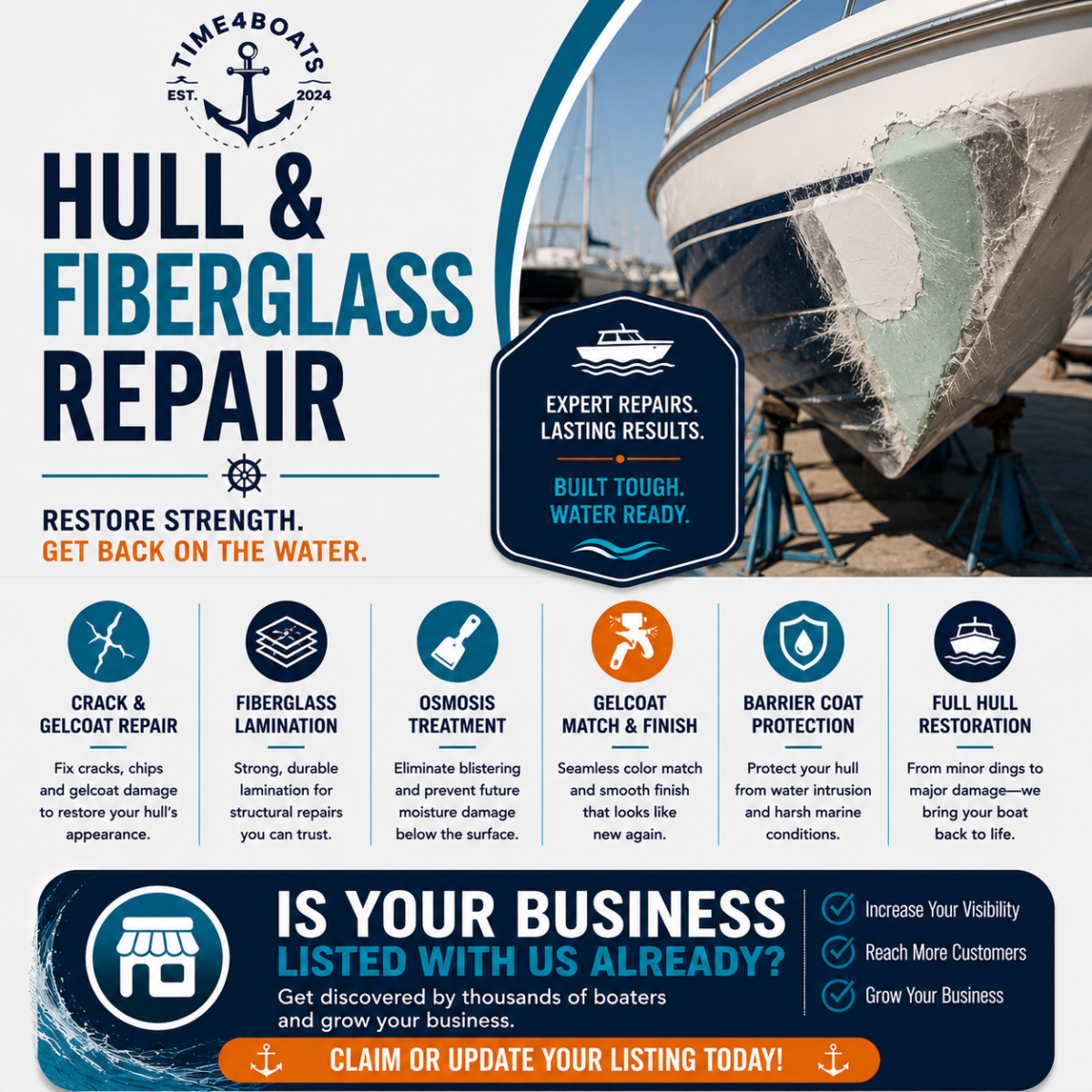 Hull & Fiberglass Repair