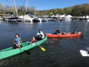 Canoe rental, 90 minutes