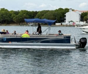 Crab Island Pontoon Boat Rental (Up to 10 Passengers)